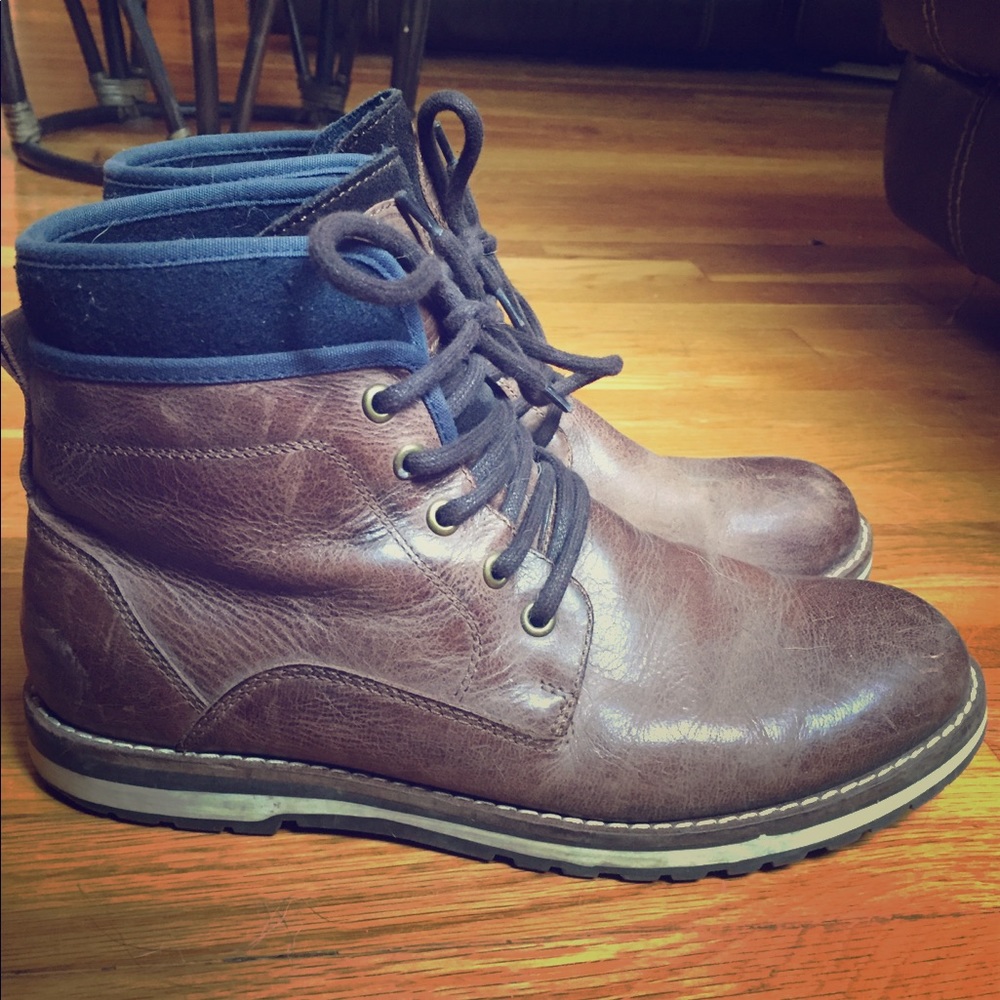 Dark Brown Aldo Boots. Men’s size 9.